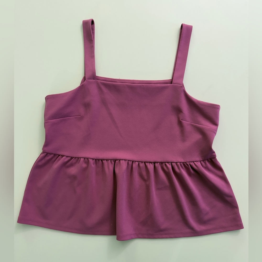 Ann Taylor peplum top Medium size